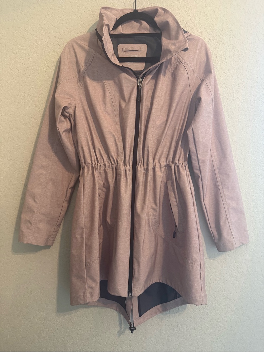 32 Degrees Light Pink Hooded Anorak Trench